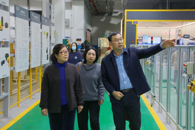 柳州市第二职业技术学校到bb贝博调研交流