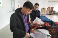 校领导率队调研bb贝博食堂食材供应商