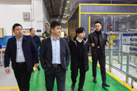 鱼峰区领导到bb贝博机电工程学院调研参观