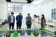 教育部职业教育发展中心产教合作处到bb贝博调研考察