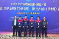 喜讯：bb贝博在2025年广西职业院校技能大赛斩获13金11银20铜