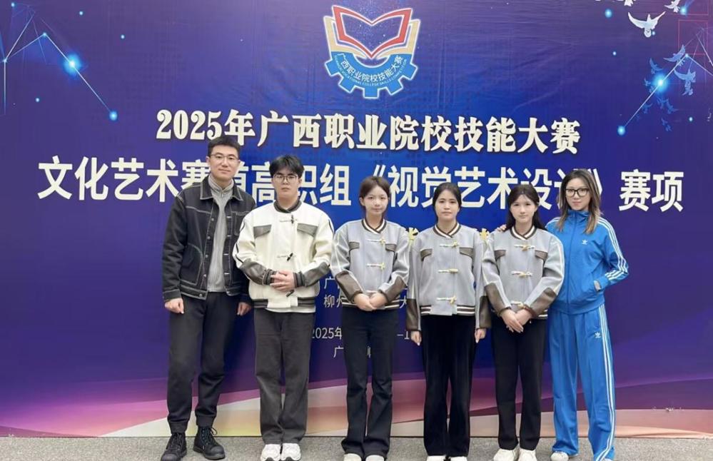 “视觉艺术设计组”赛项金奖团队