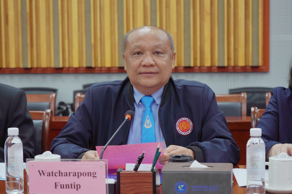 Speech by Watcharapong Funtip