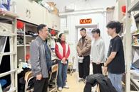 筑牢安全防线，守护平安假期——贸易与旅游管理学院开展宿舍安全专项排查行动​