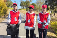 校青年志愿者服务总队成功开展“洁净公园行动，守护冬日生态”活动